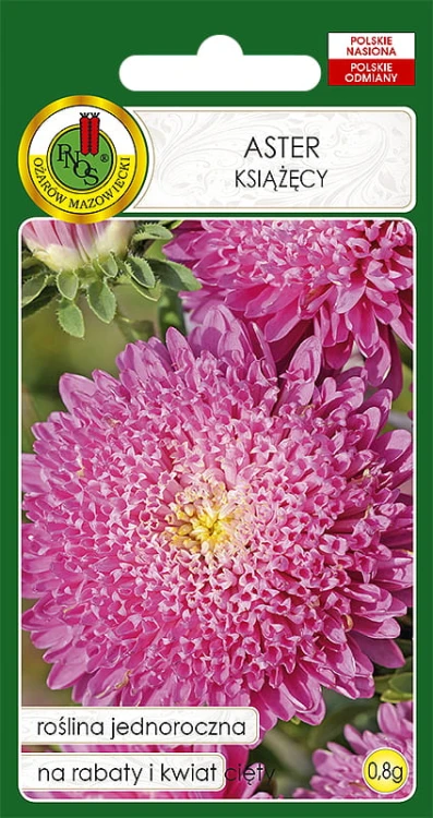 ASTER KSIĄŻĘCY RÓŻOWY (0,8G)