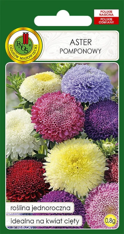 ASTER POMPONOWY MIESZANKA (0,8G)