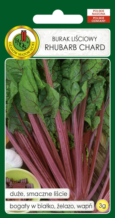 BURAK LISCIOWY RHUBARB CHARD (3G)