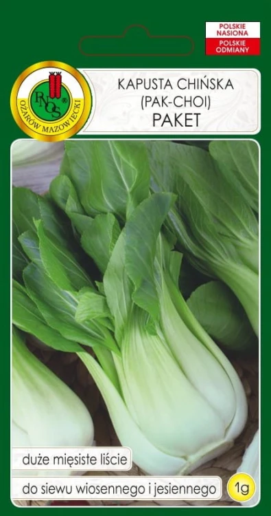 KAPUSTA CHIŃSKA PAK CHOI PAKET (1G)
