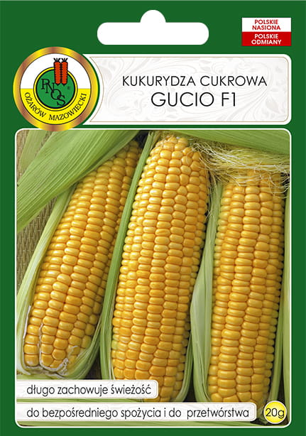 KUKURYDZA CUKROWA GUCIO F1 (20G)