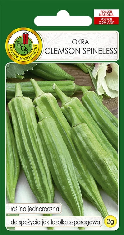 OKRA CLEMSON SPINELESS (2G)