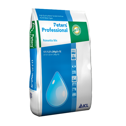 PETERS PROFESSIONAL 17+7+27 15KG  POINSETTIA MIX