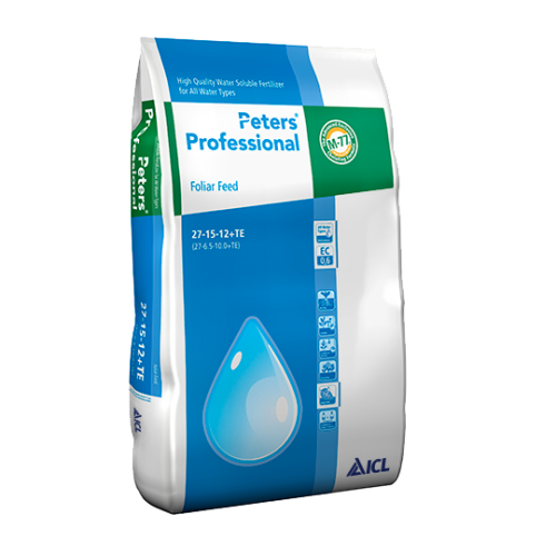 PETERS PROFESSIONAL 27+15+12 15KG FOLIAR FEED