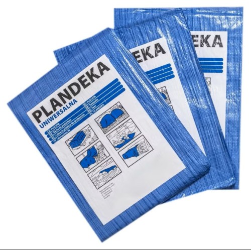 PLANDEKA 4X5 NIEBIESKA