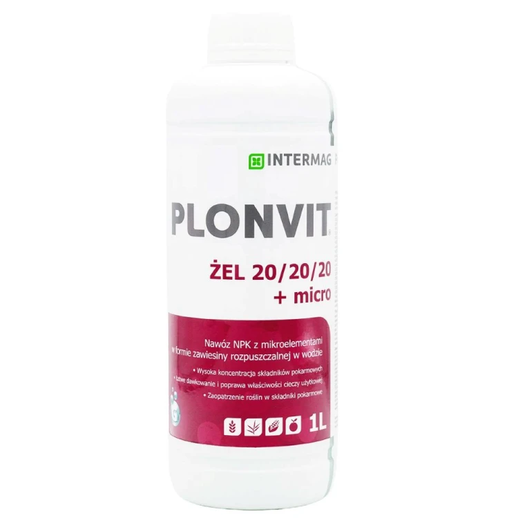 PLONVIT  20-20-20 ŻEL 1L