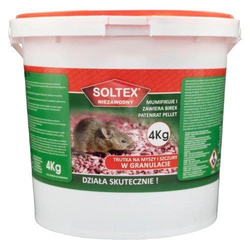 GRANULAT NA MYSZY I SZCZURY 4KG SOLTEX