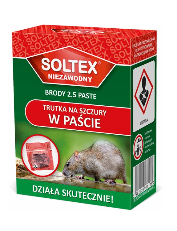PASTA NA MYSZY I SZCZURY  150G SOLTEX