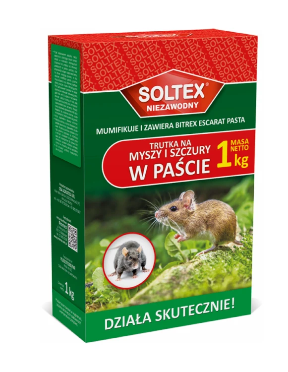 PASTA NA MYSZY I SZCZURY 1KG SOLTEX
