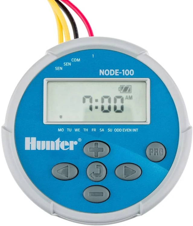STEROWNIK NODE100 9V 1-SEKCYJNY Z ELEKTROZAWOREM HUNTER