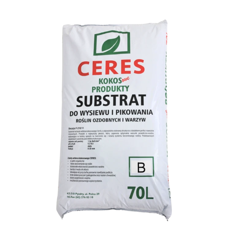 SUBSTRAT CERES DO WYSIEWU I PIKOWANIA B 70L