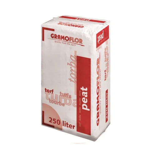 TORF KWAŚNY 0-20MM 250L PH 4,5 GRAMOFLOR