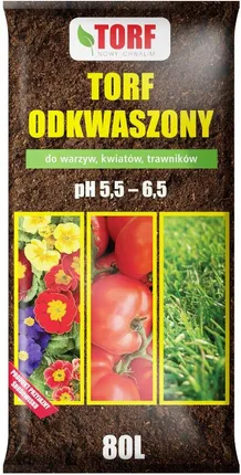 TORF ODKWASZONY 5,5-6,5 PH 80L CHWALIM