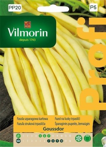 FASOLA SZPARAGOWA ŻÓŁTA GOUSSDOR 30g