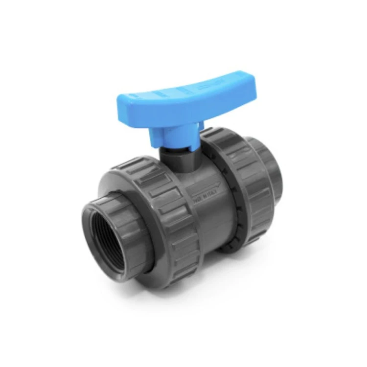 ZAWÓR PVC 2" GW-GW BVD 11 2 ŚRUBUNKI UNIDELTA 