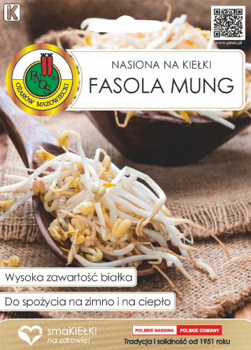 NASIONA NA KIEŁKI FASOLA MUNG (50G) 