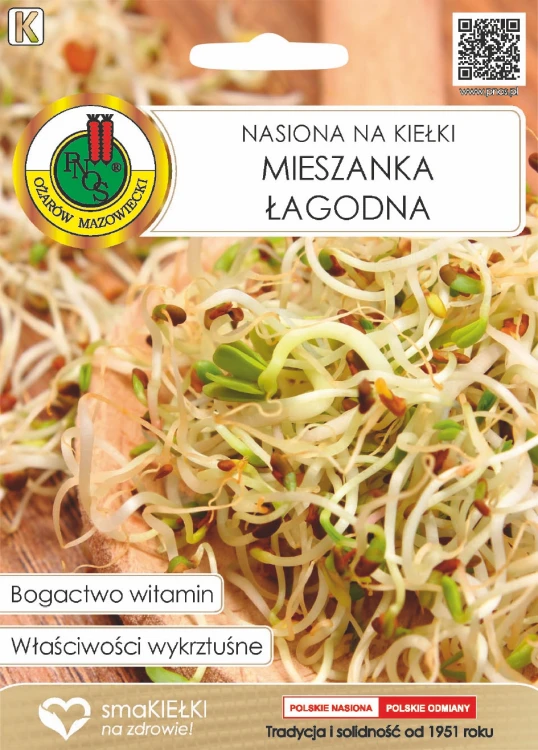 NASIONA NA KIEŁKI MIESZANKA ŁAGODNA (30G)