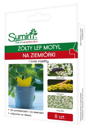 LEP NA ZIEMlÓRKI MOTYL 8szt SUMIN
