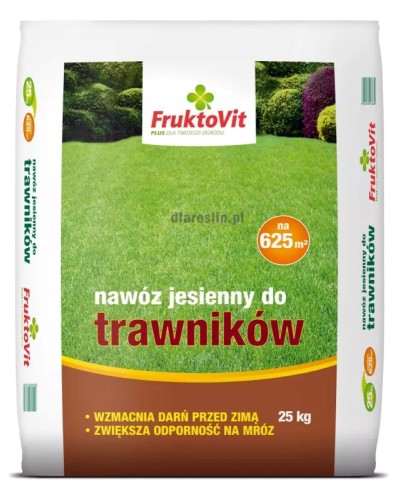 NAWÓZ JESIENNY DO TRAWNIKÓW 25 KG FRUKTOVIT