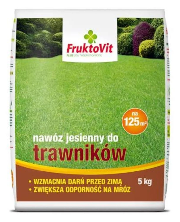 NAWÓZ JESIENNY DO TRAWNIKÓW 5 KG FRUKTOVIT