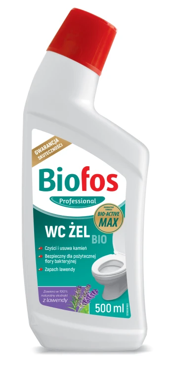 ZESTAW BIOFOS PROFESSIONAL (PROSZEK 1KG+ŻEL WC BIO 500ML)