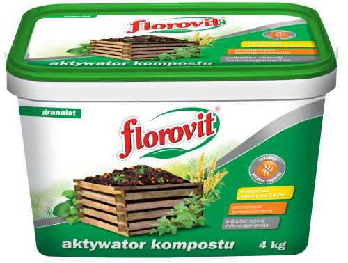 FLOROVIT AKTYWATOR KOMPOSTU 4KG