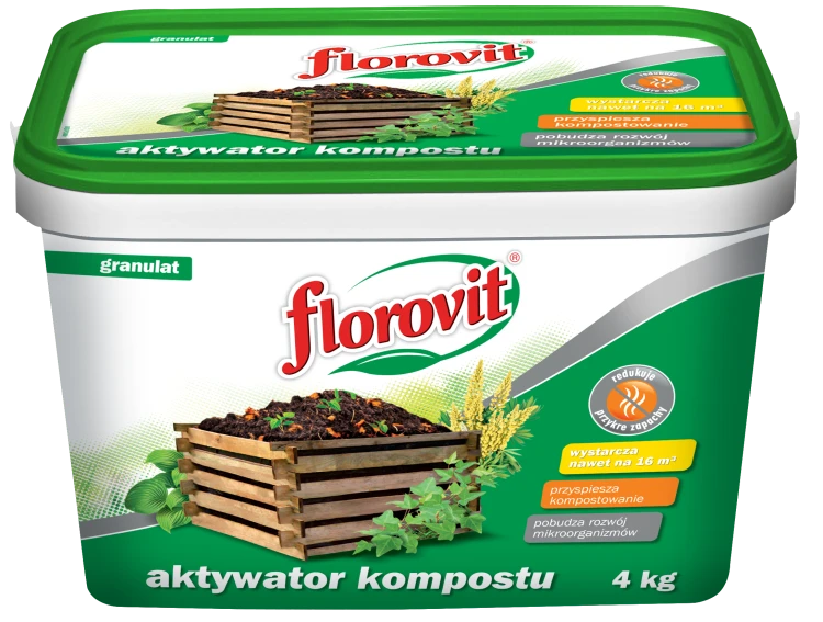 FLOROVIT AKTYWATOR KOMPOSTU 4KG