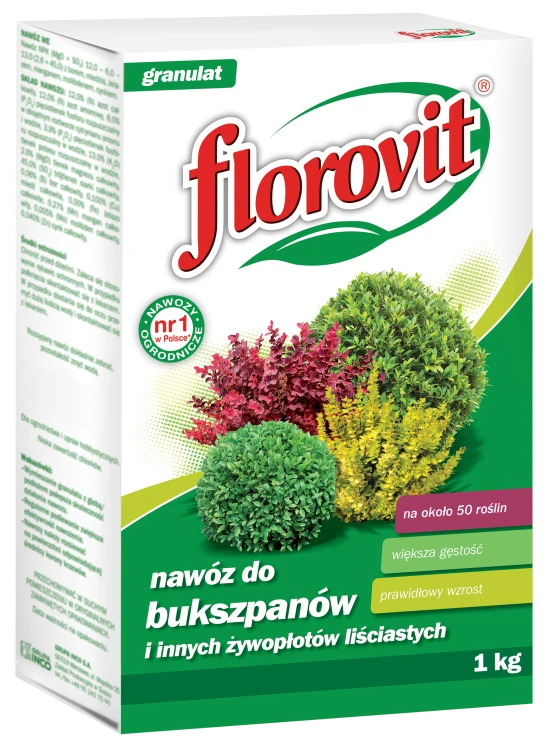 FLOROVIT DO BUKSZPANÓW 1KG