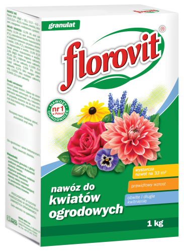 FLOROVIT DO KWIATÓW OGRODOWYCH 1KG