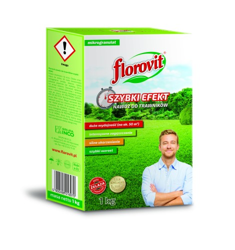 FLOROVIT DO TRAWNIKÓW SZYBKI EFEKT  1KG