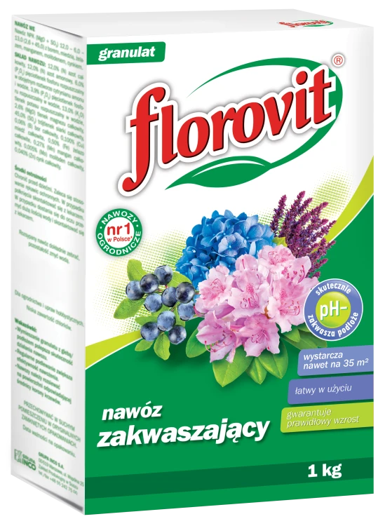 FLOROVIT NAWÓZ ZAKWASZAJĄCY 1KG