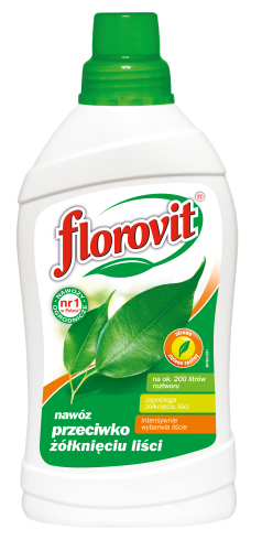FLOROVIT PRZECIW ŻÓŁKNIĘCIU  LIŚCI  1L