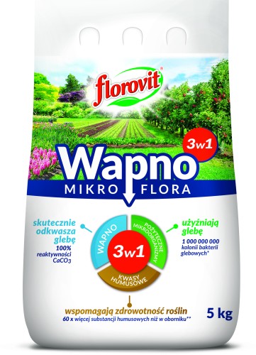 FLOROVIT WAPNO GRANULOWANE MIKROFLORA (PMG) 5KG  
