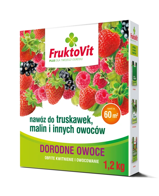 FRUKTOVIT DO TRUSKAWEK, MALIN I INNYCH OWOCÓW 1,2KG