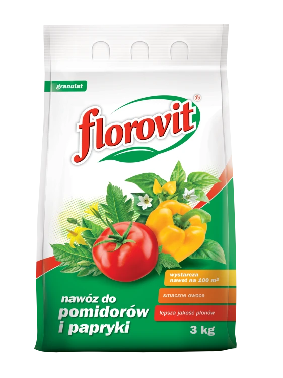 FLOROVIT DO POMIDORÓW I PAPRYKI 3KG