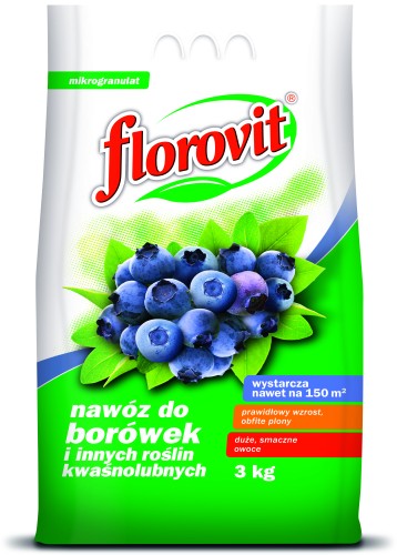 FLOROVIT NAWÓZ DO BORÓWKI 3KG