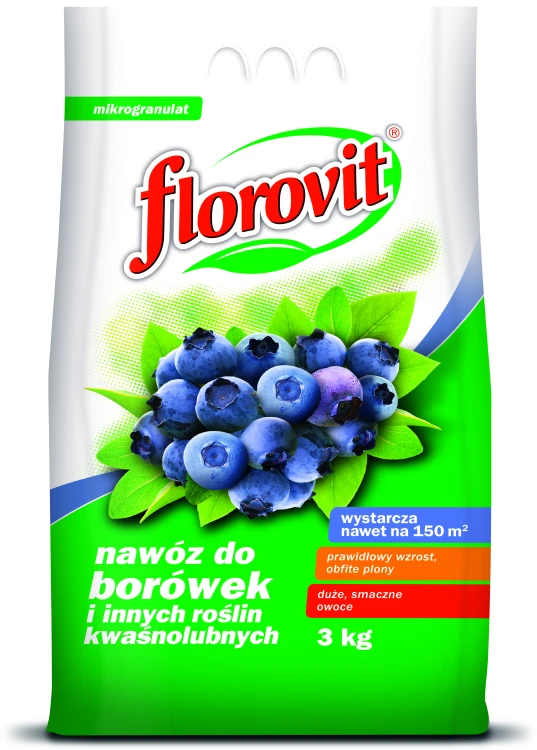 FLOROVIT NAWÓZ DO BORÓWKI 3KG