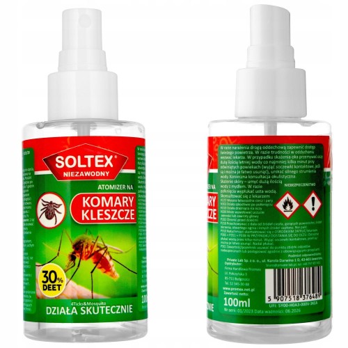 ATOMIZER NA KOMARY I KLESZCZE 100ML SOLTEX
