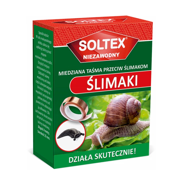 TAŚMA MIEDZIANA  NA ŚLIMAKI SOLTEX