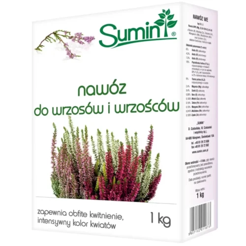 NAWÓZ DO WRZOSÓW I WRZOŚCÓW 1kg SUMIN