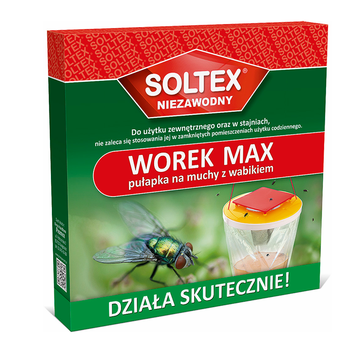 WOREK NA MUCHY 30X20,5 Z PRZYNĘTĄ SOLTEX