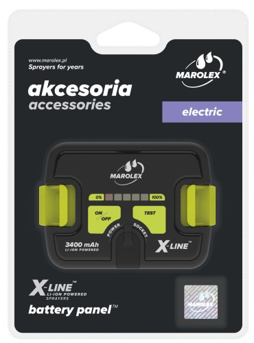AKUMULATOR Z PANELEM STERUJĄCYM MAROLEX