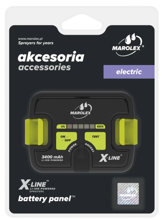 AKUMULATOR Z PANELEM STERUJĄCYM MAROLEX
