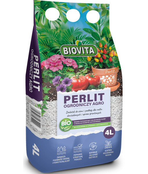 PERLIT OGRODNICZY 4L BIOVITA