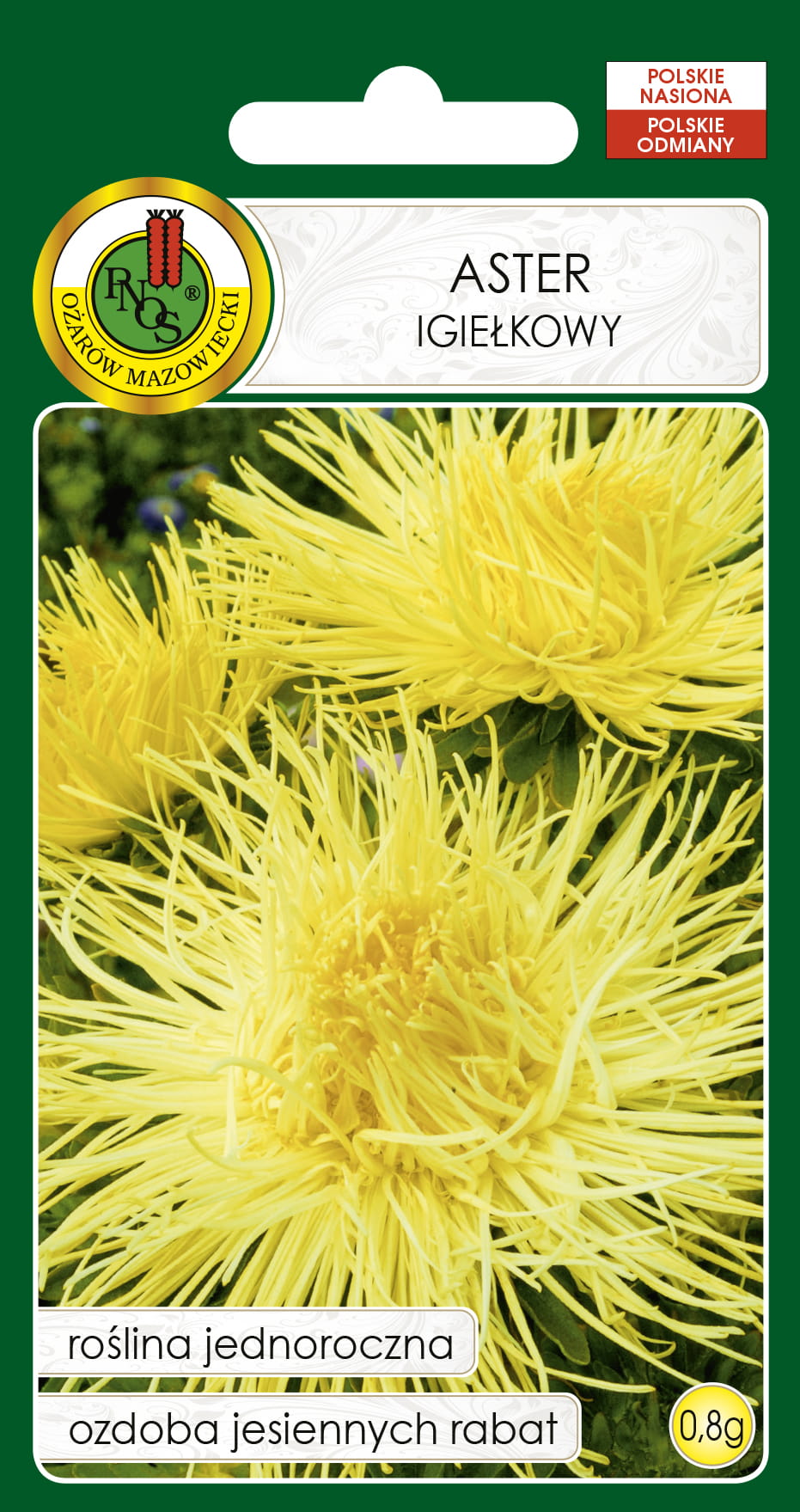 ASTER IGIEŁKOWY ŻÓŁTY (0,8G)