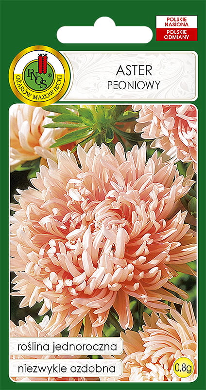 ASTER PEONIOWY ŁOSOSIOWY (0,8G)