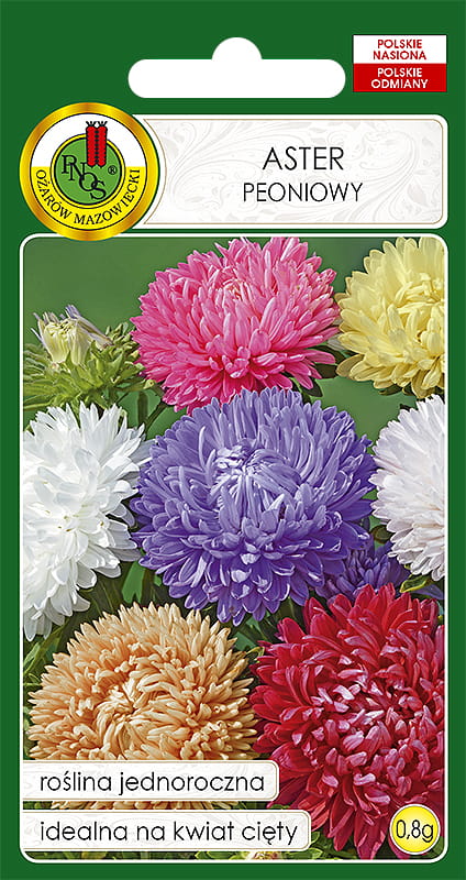 ASTER PEONIOWY MIESZANKA  (0,8G)