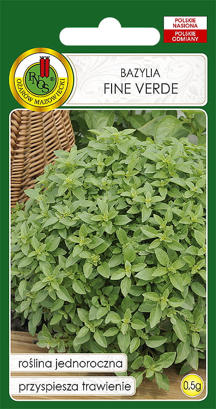 BAZYLIA ZIELONA FINE VERDE (0,5G)