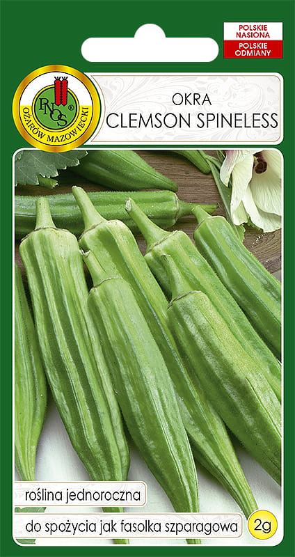 OKRA CLEMSON SPINELESS (2G)