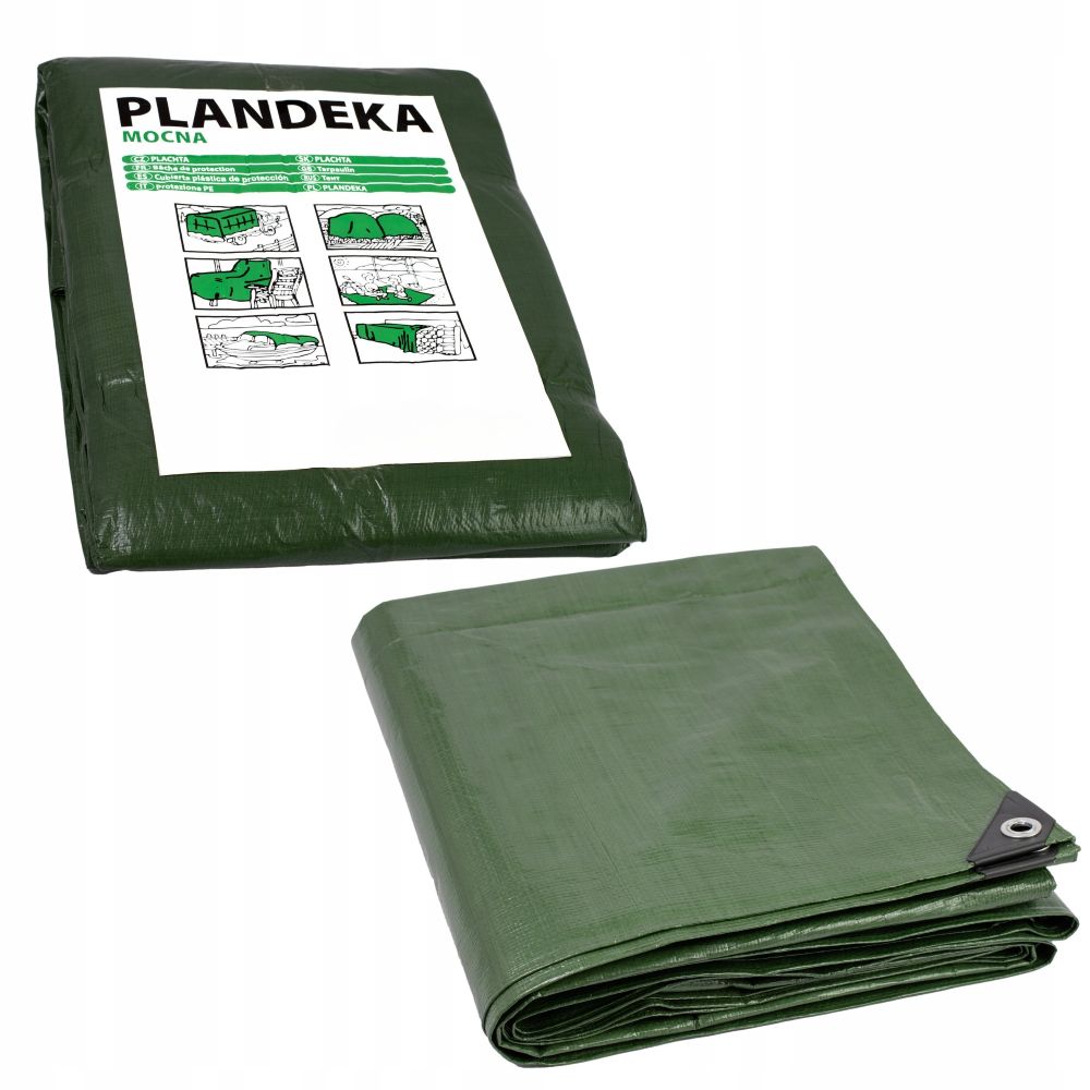 PLANDEKA 4X6 ZIELONA